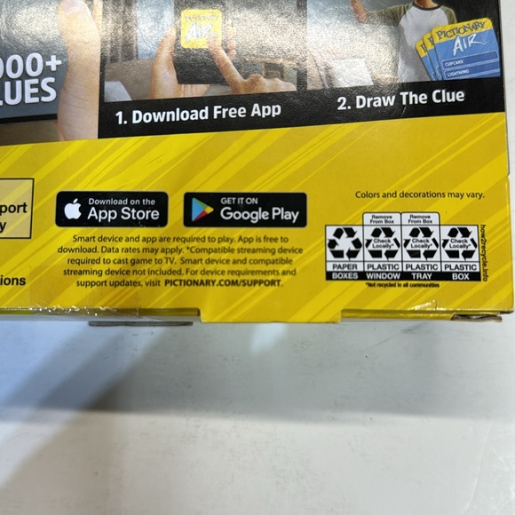 NIB! Pictionary Air Draw in the Air @2020 Mattel -Connects to Smart Device - Picture 4 of 4